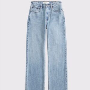 NWT Abercrombie High Rise 90s Relaxed Jeans